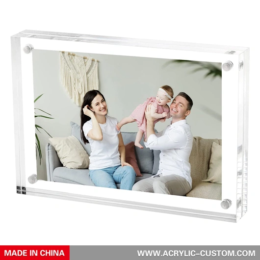 L Shape Acrylic Picture Frames 6x8 5x7 4x6 Magnetic Acrylic Photo Frame  Wholesale Clear Acrylic Slant Back Frames With Magnets - Buy L Shape  Acrylic Picture Frames 6x8 5x7 4x6 Magnetic Acrylic