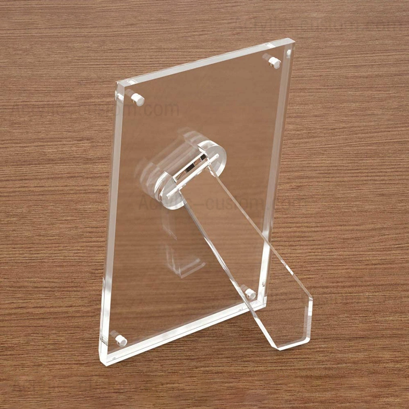 5x7 フォト フレーム アクリル フォト フレーム、マグネット付き、卓上ディスプレイ用 