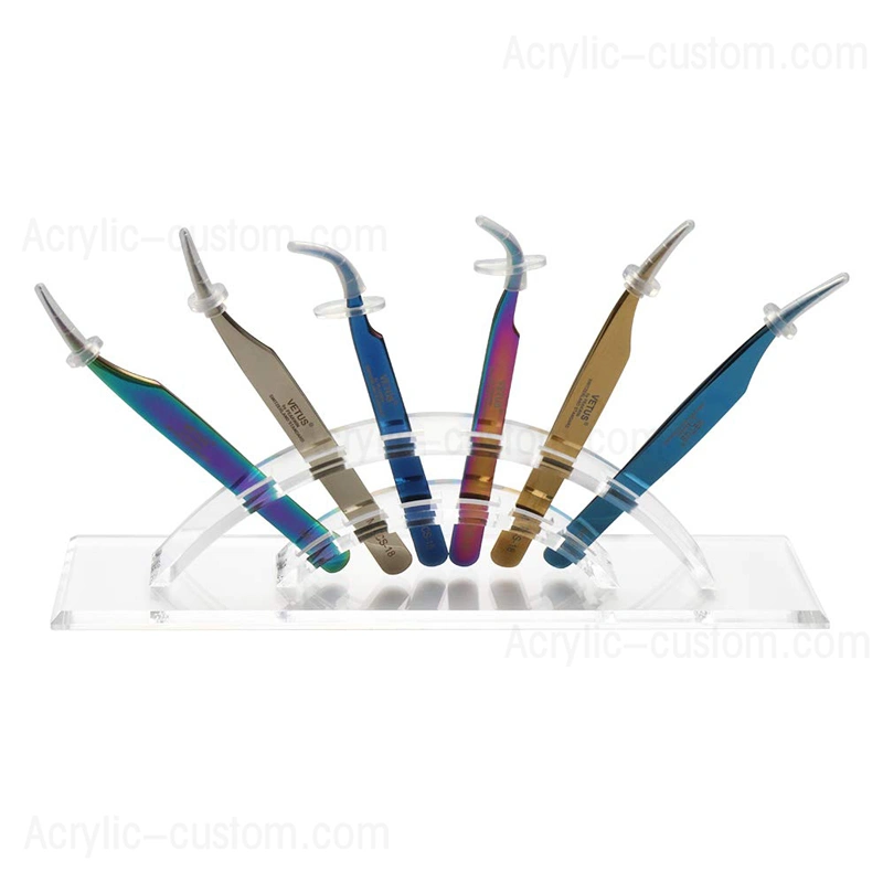 ピンセットディスプレイスタンド耐久性のあるまつげエクステツール収納ホルダー 