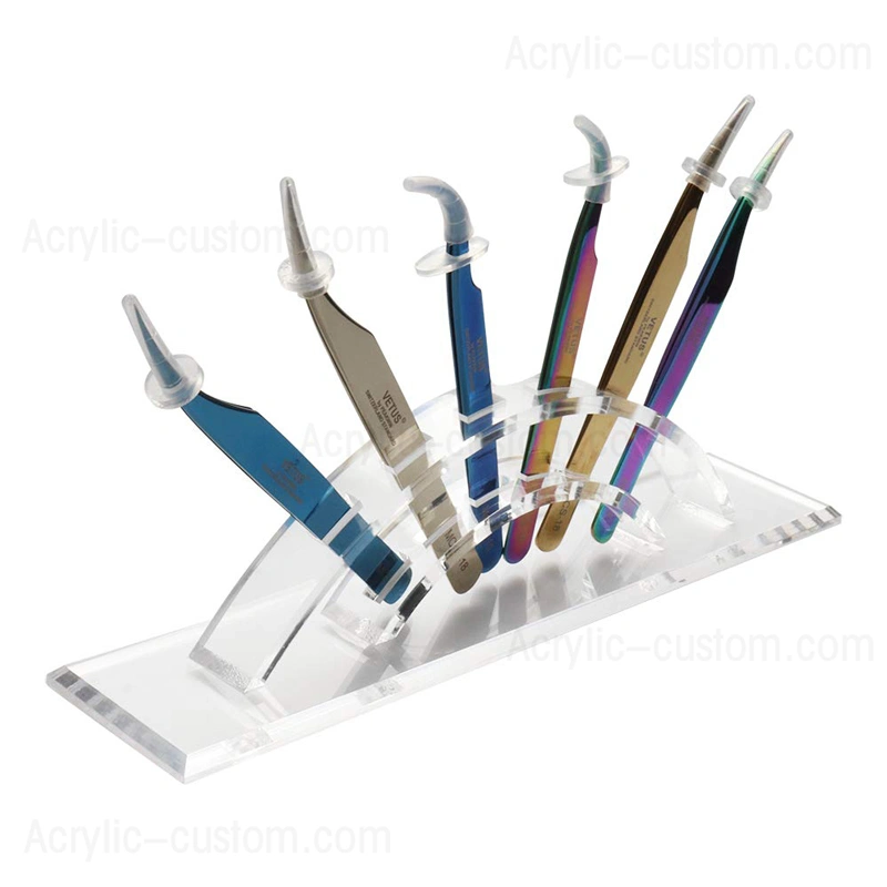 ピンセットディスプレイスタンド耐久性のあるまつげエクステツール収納ホルダー 