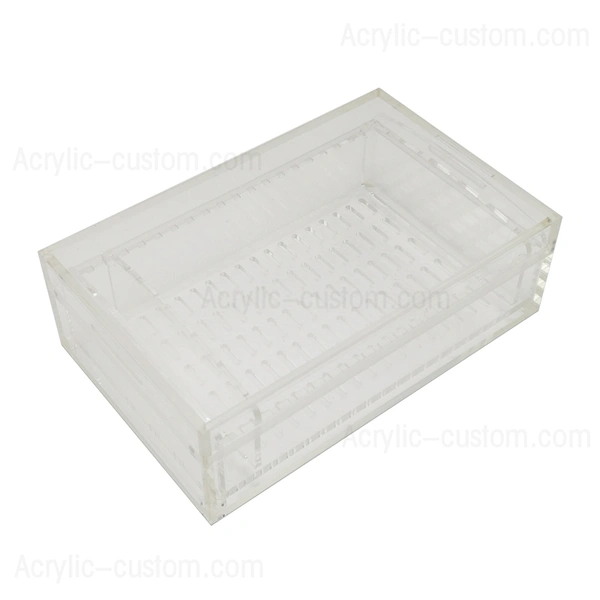 Acrylic Humidor - Large Clear Cigar Storage Box