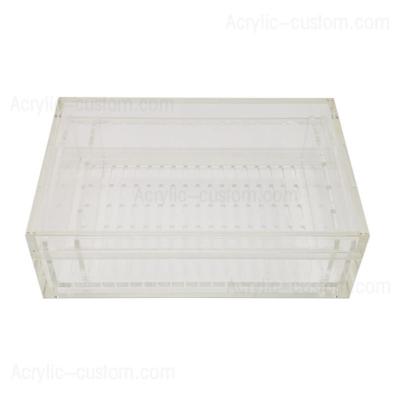 カスタム大型ヒュミドール、葉巻収納用アクリルヒュミドール 