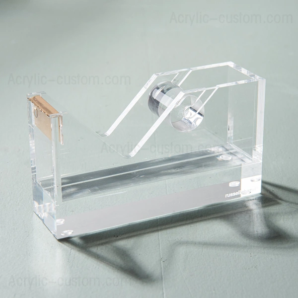 dispensador de cinta transparente, dispensador de cinta acrílica y grapadora