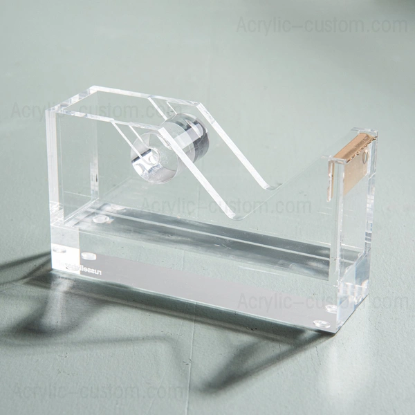 dispensador de cinta transparente, dispensador de cinta acrílica y grapadora