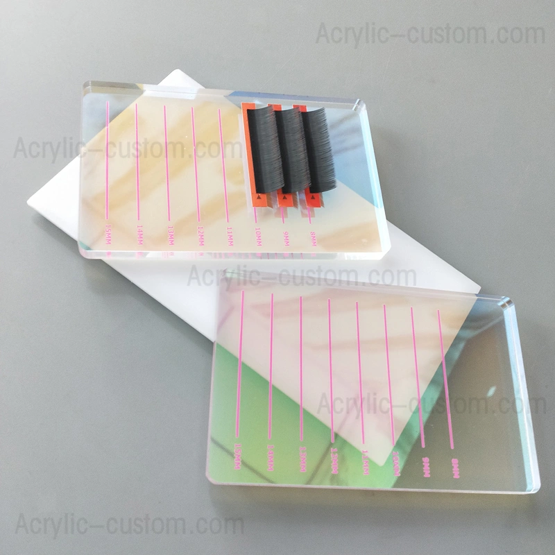 まつげエクステ作業用まつげパレットアクリルカラフルまつげタイル 