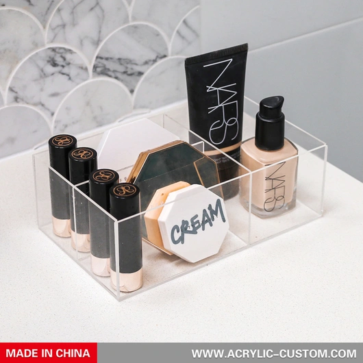 Acrylic Makeup Organizer - Acrylic Makeup Storage Organizer Box