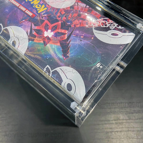 Magnet Acrylic Booster Box Protective Case for Japanese Pokemon