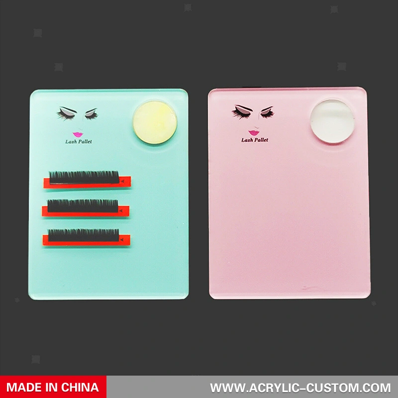 まつげ作業用ピンクまつげパレットまつげエクステタイル 