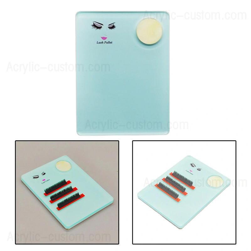 まつげ作業用ピンクまつげパレットまつげエクステタイル 