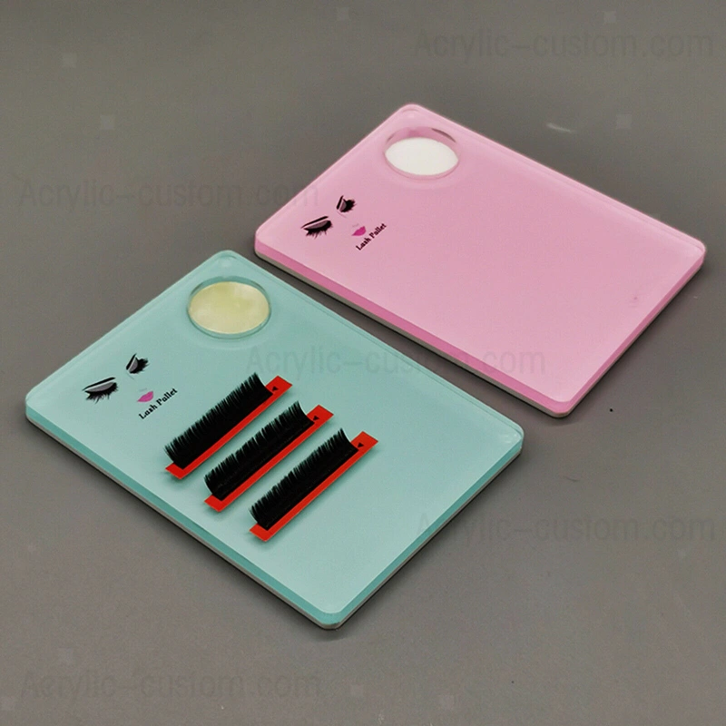 まつげ作業用ピンクまつげパレットまつげエクステタイル 
