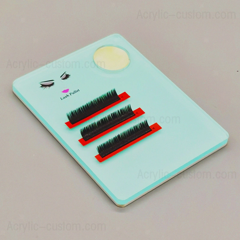 まつげ作業用ピンクまつげパレットまつげエクステタイル 