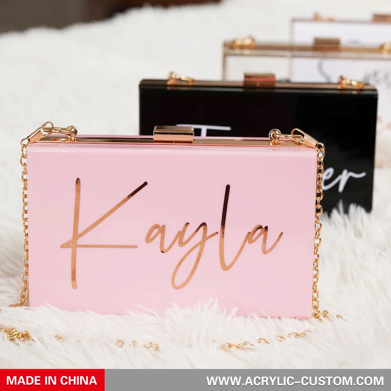 Party-Abendtasche aus Acryl – hochwertige Acryl-Clutch