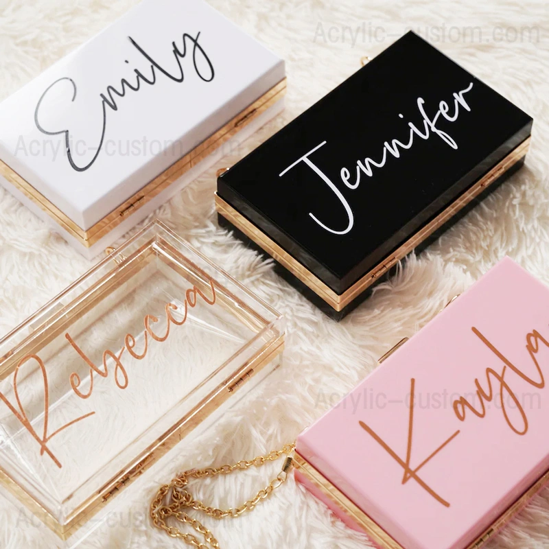 Party-Abendtasche aus Acryl – hochwertige Acryl-Clutch