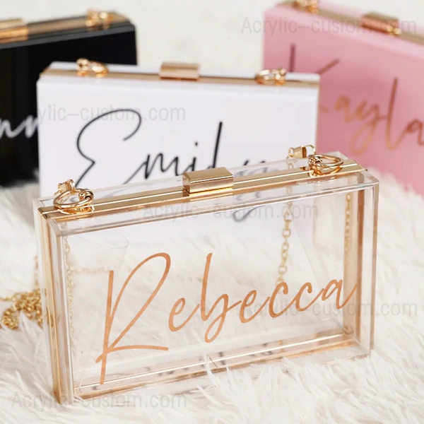 Party-Abendtasche aus Acryl – hochwertige Acryl-Clutch