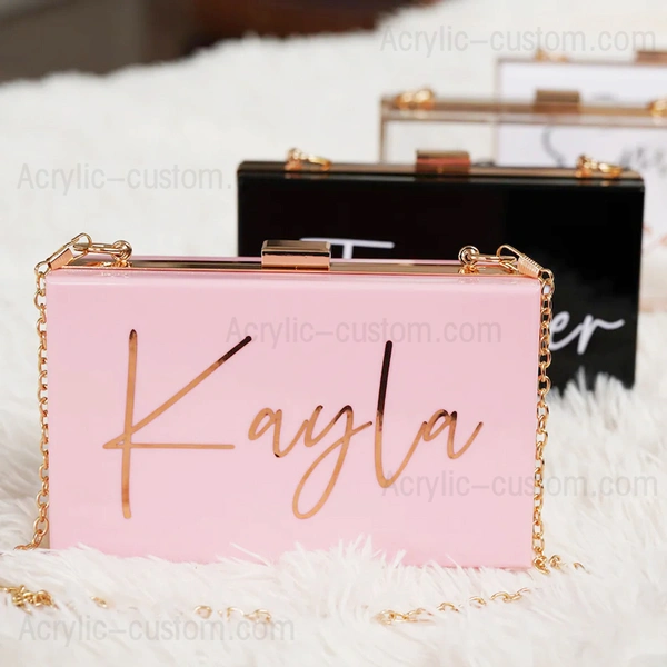 Party-Abendtasche aus Acryl – hochwertige Acryl-Clutch