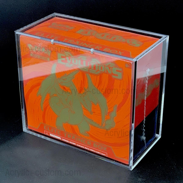 Pokemon ETB Elite Trainer Box | Pokemon Booster Acrylic Case