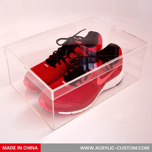 Rangement empilable en plastique Sneaker boîtes transparentes en acrylique  personnalisé avant Boîte à chaussures transparente magnétique en gros -  Chine Boîte à chaussures et boîte à chaussures transparente prix