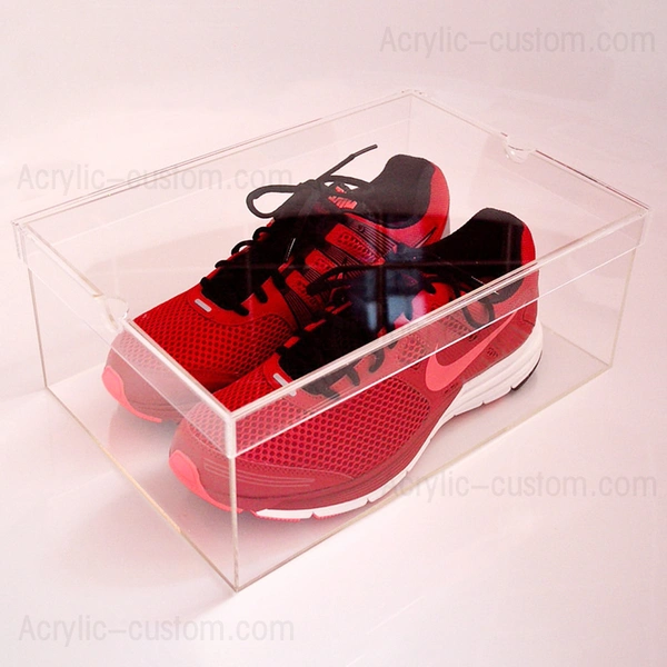 ナイキシューズ収納用クリアラグジュアリーディスプレイケースアクリルシューズスニーカーボックス