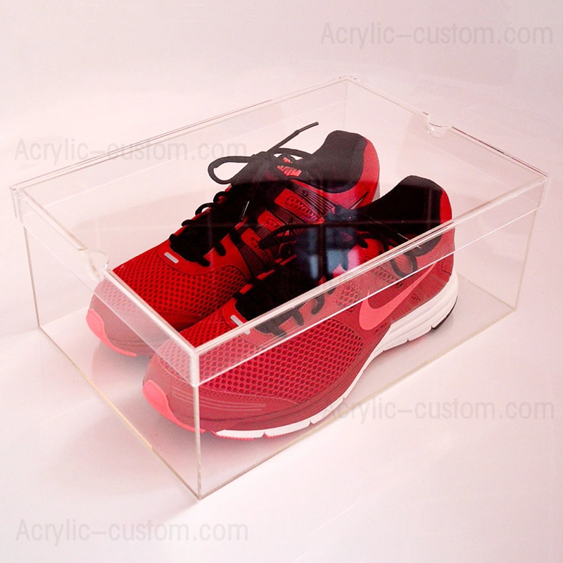 ナイキシューズ収納用クリアラグジュアリーディスプレイケースアクリルシューズスニーカーボックス 