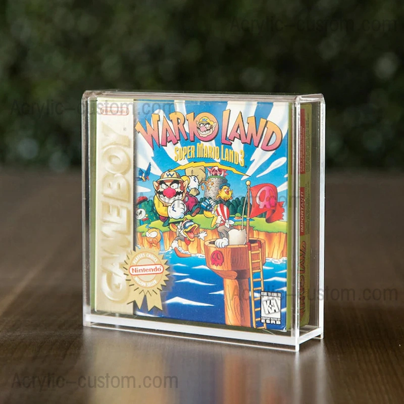 透明アクリルゲーム陳列ケース、任天堂ゲームボックス 