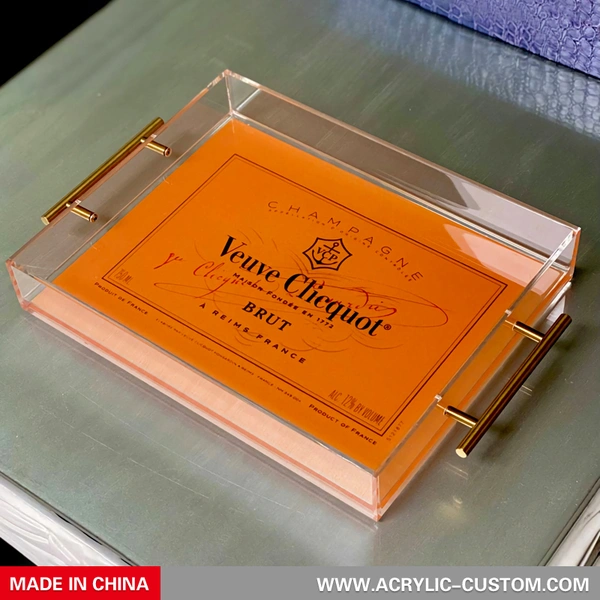 veuve clicquot tray