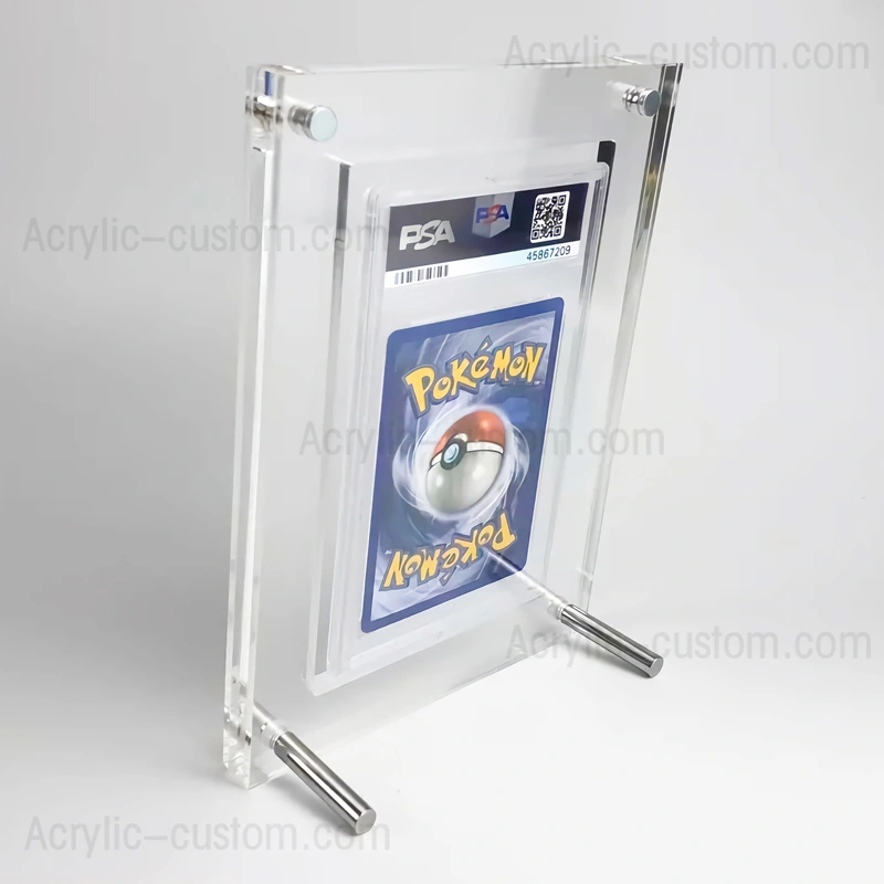 psa グレードカードフレーム - ブースターカードパックディスプレイ アクリルフレーム