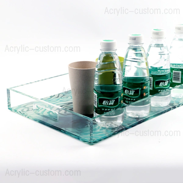 Acrylic Tray With Handles Clear Acrylic Custom Trays