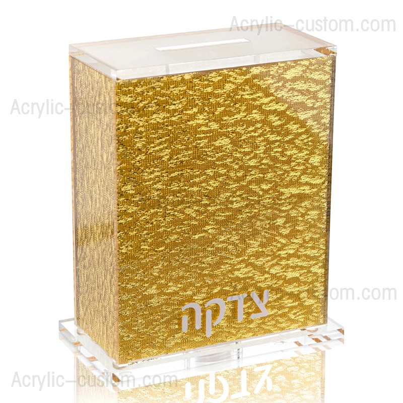 フルカラー tzedakah 貯金箱 - ルーサイト チャリティー ボックス