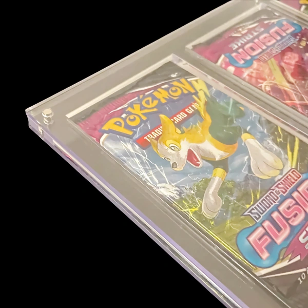 4 Slots Booster Pack Protector - Booster Stand Pokemon Pack Display