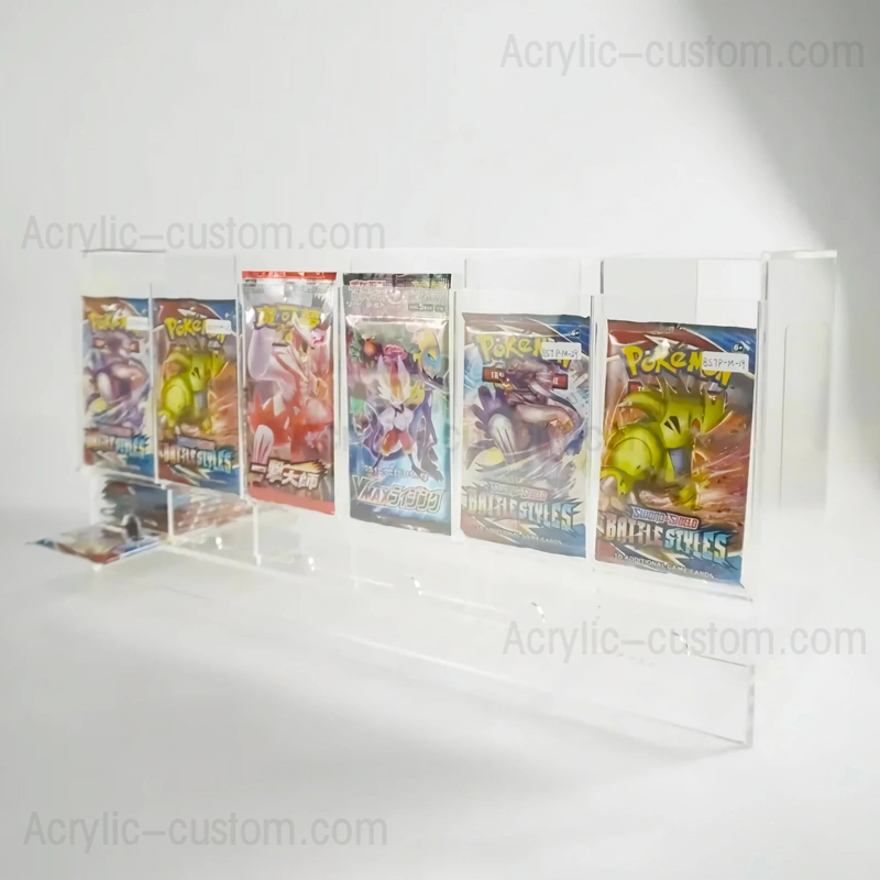 DIY Booster Pack Dispenser - 6-Slot Display Pokemon Card Dispenser