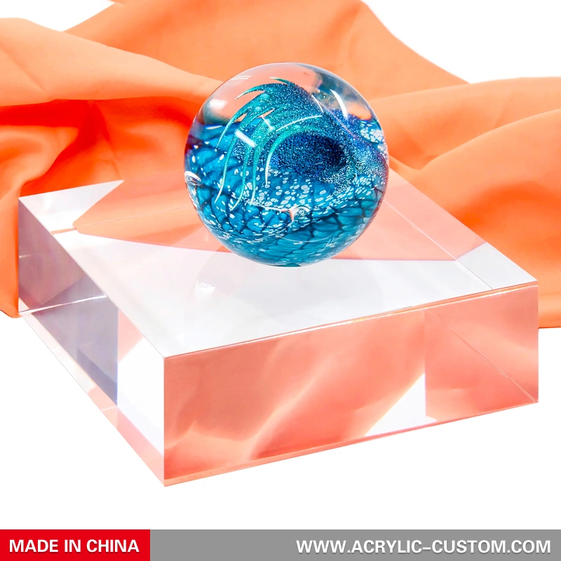 ソリッドアクリルブロック - ディスプレイ用ルーサイトブロック