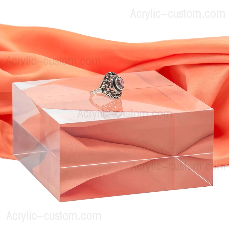 ソリッドアクリルブロック - ディスプレイ用ルーサイトブロック