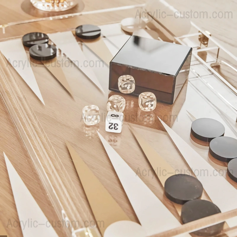 バックギャモンボード ルーサイトゲーム アクリルゲームカスタム
