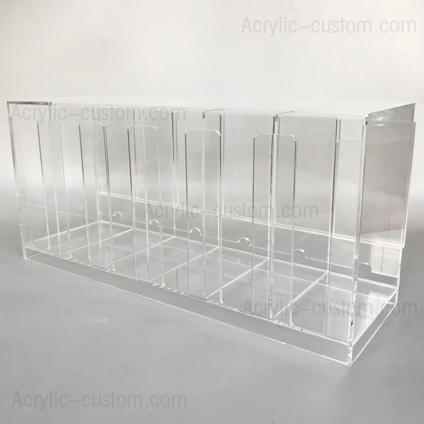 Distributeur de boosters de cartes acryliques à 6 emplacements - distributeur de packs pokemon