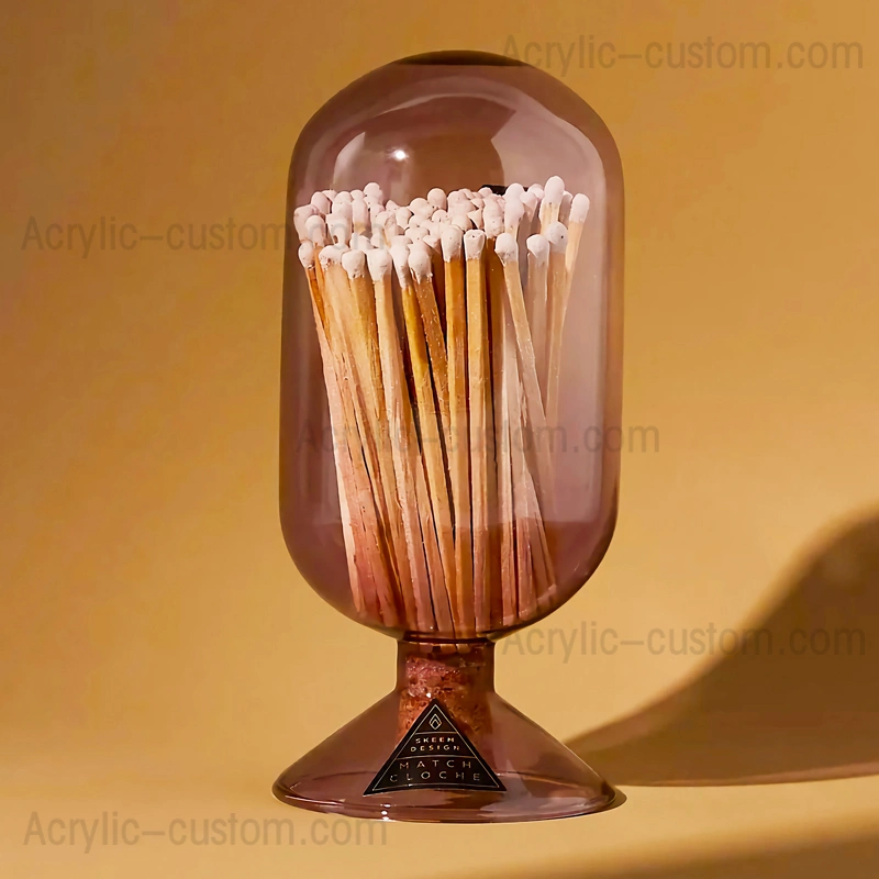 マッチ クローシュ - ガラス クローシュ マッチ ホルダー