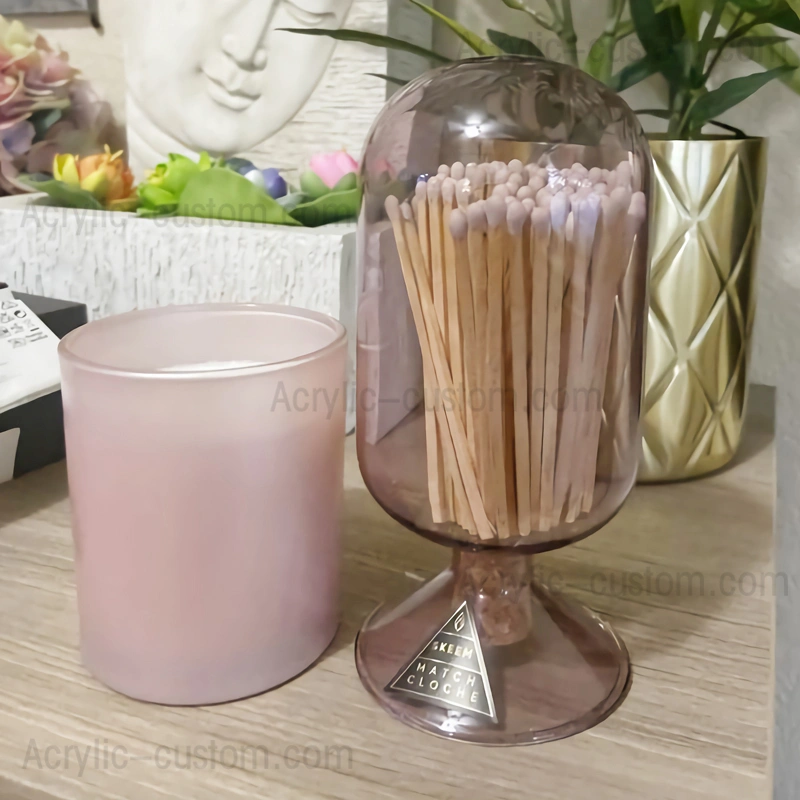 マッチ クローシュ - ガラス クローシュ マッチ ホルダー