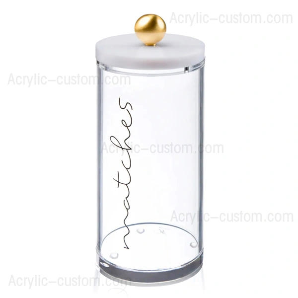 シリンダー マッチ ホルダー - ルーサイト マッチ箱