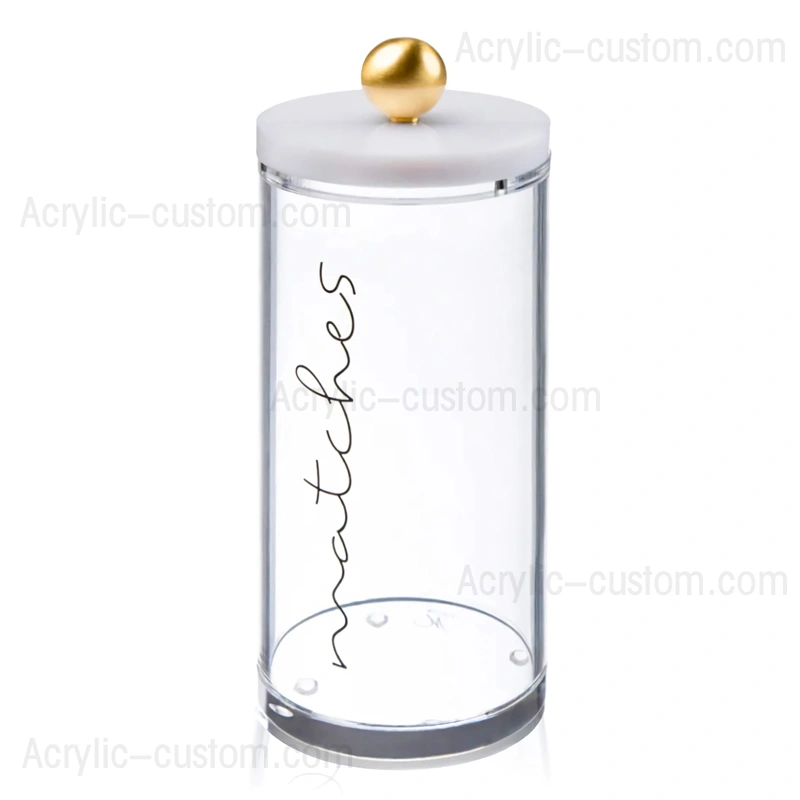 シリンダー マッチ ホルダー - ルーサイト マッチ箱