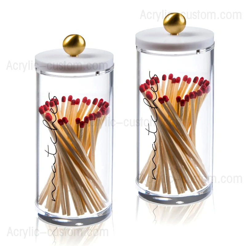 シリンダー マッチ ホルダー - ルーサイト マッチ箱