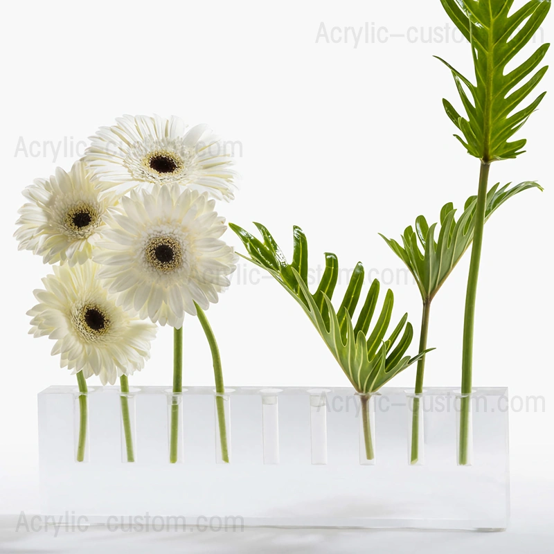 ハヌカ アクリル オイル本枝の燭台 - ルーサイト キャンドル ホルダー