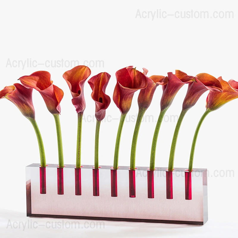 アクリル本枝の燭台 - ハヌカ オイル本枝の燭台