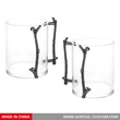 Acrylic Washing Cup - Dual Handle Wash Cup