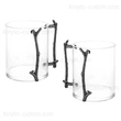 Acrylic Washing Cup - Dual Handle Wash Cup