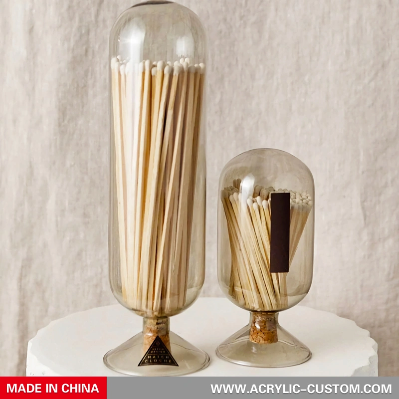 DIY マッチ クローシュ ボトル - ガラス瓶のマッチ