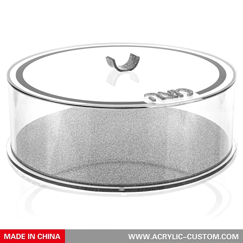 アクリル マッツァー ボックス - カバー付きペサック ルーサイト マッツァー ボックス