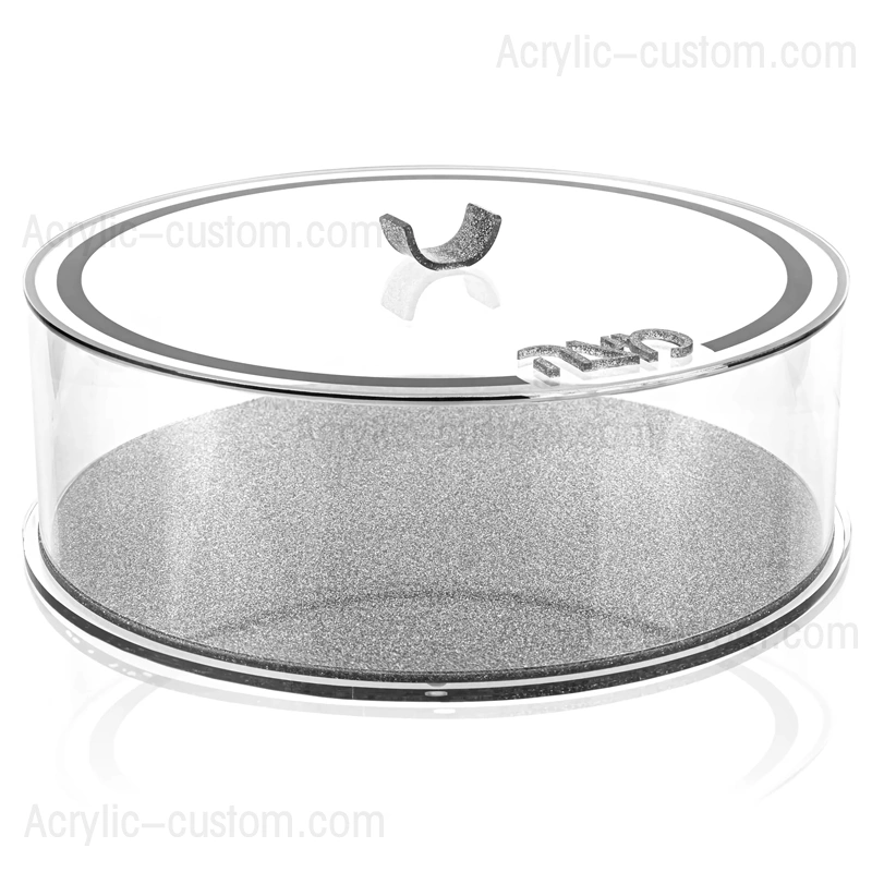 アクリル マッツァー ボックス - カバー付きペサック ルーサイト マッツァー ボックス