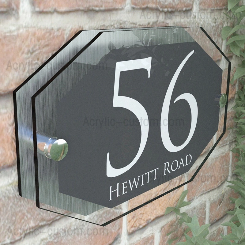 アクリルの家番号-現代の家印