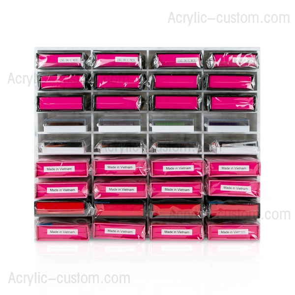 Marble Eyelash Organizer - Lash Tray Organizer