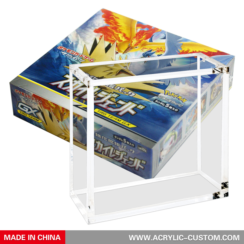 Protector Case for Lorcana Booster Box Clear Plastic Display