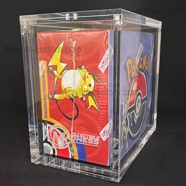 Display Acrilic Box Protector - 77x139x44mm for Pokémon - The